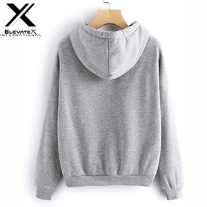 100% coton français polaire bouffée imprimé hommes à capuche avec multicolore 3D Logo broderie personnalisé pull hiver sweat femmes - Product Image 3