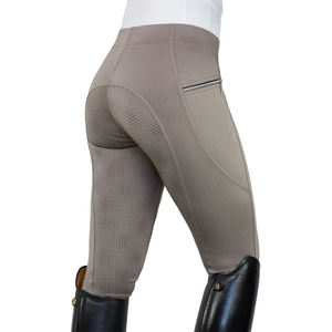 2025 Leggings équestres à séchage rapide de haute qualité pour femmes Logo personnalisé Jodhpurs à siège complet Options de gros culottes d'équitation - Product Image 4