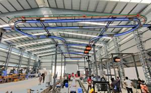 Sistema de grúa monorraíl de alta resistencia de 5 toneladas para vías curvas - Product Image 3