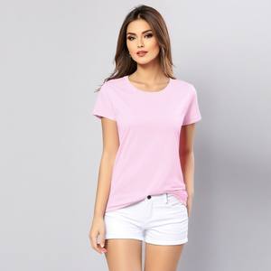 Holesale-camisa informal de cuello redondo para mujer, 100% - Product Image 3