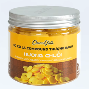 Bouton de chocolat composé de qualité supérieure Bouton de chocolat banane pour la boulangerie OEM/ODM HALAL Fabricants et détaillants à bon prix - Product Image 1