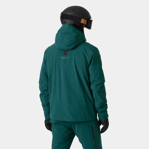 Vestes de randonnée en gros, vestes matelassées en toile imperméable pour hommes, fabrication sur mesure, dernières tendances, fermeture éclair, vestes d'extérieur - Product Image 4