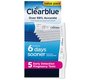 Clearblue phát hiện sớm thử thai <span class=keywords><strong>5</strong></span> CT keo vàng phương pháp 3-<span class=keywords><strong>5</strong></span> phút Thời gian đọc 2 năm Kệ cuộc sống - Product Image 1