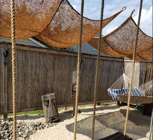 OutdoorLines Rectangle Sun <b>Shade</b> Sails <b>for</b> Backyard Patios Sun UV Blocking Outdoor Covering Coconut Fiber Sunshade <b>Sail</b> - Product Image 1