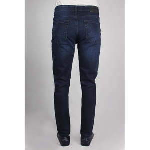 Jeans Casuales Vintage de Cintura Alta para Hombre, Marca JONATHAN, Corte Recto y Ajustado, Tejido de Punto, Color Denim Oscuro para Invierno, con Logotipo Personalizado - Product Image 5