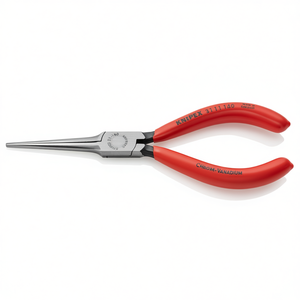คีมปากแบนเคลือบสีดำของ Knipex คีมปากแหลมพร้อมหัวขัดเงา ด้ามจับเคลือบพลาสติก - Product Image 2