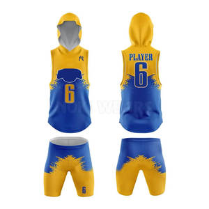 Venta en línea Transpirable 7v7 Uniforme de fútbol americano Color personalizado 7v7 Uniforme de fútbol americano - Product Image 1