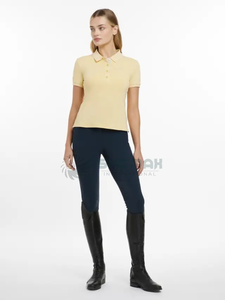 Camisa de mujer para montar a caballo, diseño elegante, ropa de competición ecuestre, blusa transpirable ajustada de manga larga con estiramiento - Product Image 5