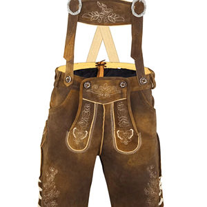 Nuevo artículo 2025 Lederhose para hombre Prendas bávaras Trachten Alta calidad Kurz Lederhose Cuero real para una nueva temporada 2025 - Product Image 1