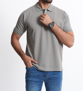 เสื้อยืดโปโลผู้ชายแขนสั้นฤดูร้อนแฟชั่นใหม่เสื้อโปโลคุณภาพสูงระบายอากาศได้พร้อมคุณสมบัติป้องกันการเกิดเสื้อผ้า - Product Image 1