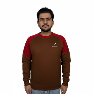 เสื้อสเวตเชิ้ตคอกลมผ้าคอตตอนผสมเนื้อหนา คุณภาพดีเยี่ยม 100% ทรงปกติ เป็นมิตรกับสิ่งแวดล้อม - Product Image 1