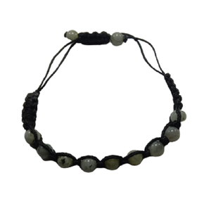 สร้อยข้อมือลูกปัดคริสตัลลาบราดอไรต์อัญมณีแฟชั่นเครื่องประดับสำหรับผู้ชายและผู้หญิงของขวัญการทำสมาธิขายส่ง - Product Image 4