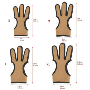 Prix direct usine – Nouvelle protège-main à 3 doigts, la plus résistante à l'abrasion, pour arc long traditionnel professionnel – Arc et flèches 2026 - Product Image 4