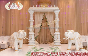 Puerta de bienvenida de boda tradicional decoración Bollywood boda Mandap puerta de entrada TEMA DE Bollywood indio puerta de bienvenida de boda - Product Image 4