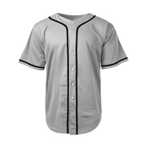 Camiseta de Béisbol Clásica de Alta Calidad, Personalizada, con Serigrafía OEM, 100% Poliéster, Ropa Deportiva para Adultos, Tallas Grandes - Product Image 4