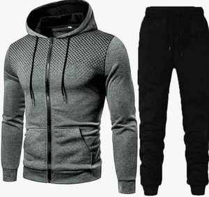 Conjuntos Deportivos Personalizados Unisex de Alta Calidad, Tallas Grandes, Transpirables, con Capucha, para Invierno, con Impresión de Logotipo - Product Image 2