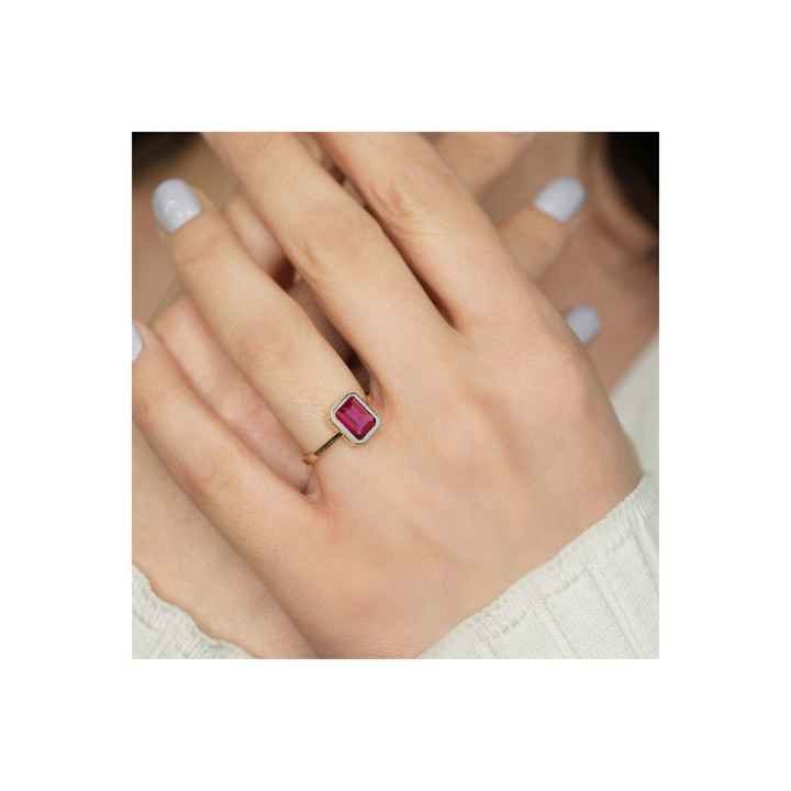 Garnet Stone Gold Set Tkm09