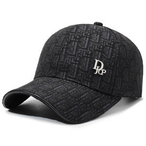 Casquette de baseball vintage monogramme, casquette ajustable tendance <span class=keywords><strong>TikTok</strong></span>, casquette unisexe brodée pour un style urbain - Product Image 4
