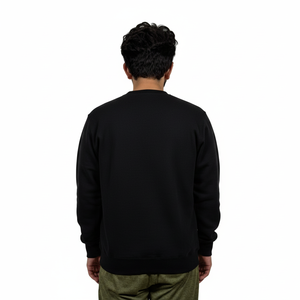 เสื้อสเวตเชิ้ตพิมพ์ลายโลโก้ตามสั่ง ผ้าฝรั่งเศสเทอร์รี่ 100% สไตล์สตรีทแวร์ แขนยาว ผลิตจากโรงงานโดยตรง พิมพ์ลายพื้นฐาน - Product Image 2