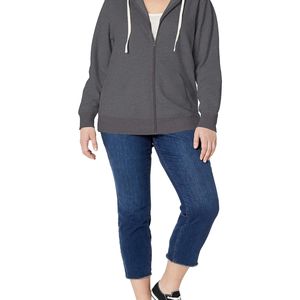 La última Sudadera con capucha corta de algodón para mujer, jersey de manga larga con cremallera y bolsillo, moda elegante, entrega rápida OEM - Product Image 3