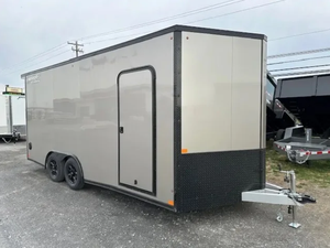 Remorque fermée 7×16 à double essieu, plus grande, plus robuste et conçue pour le transport de matériel. Idéale pour le transport d'équipements. |   Remorque de transport fermée - Product Image 6