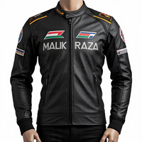 Veste en cuir de course de moto de qualité AA | Armure de niveau CE 2 | Cuir de vache véritable | Vente en gros de motard de sport