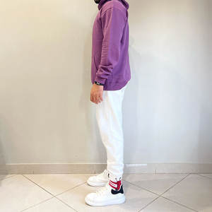 Sudadera con Hombros Caídos Estilo Urbano, Transpirable, Básica, Mezcla de Algodón, Gruesa, de Secado Rápido - Product Image 5