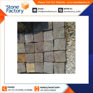 100% Natural Outdoor <b>Stones</b> for Parking & Driveway – Yellow Brown Mix, Bulk Order Custom Sizes Available - Product Image 2