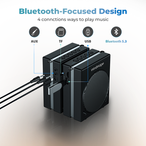 Winbridge S91 Xách Tay PA Hệ Thống Loa 30W <span class=keywords><strong>2</strong></span> Không Dây Cầm Tay Micro <span class=keywords><strong>Mini</strong></span> Khuếch Đại - Product Image 4