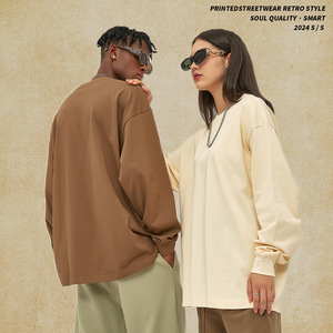 Suéter de gran tamaño para hombre, sudaderas con capucha de manga larga con estampado de letras y cuello redondo, estilo informal callejero para primavera e invierno - Product Image 5