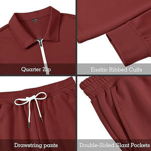 Chándal en blanco Chándal de entrenamiento de fútbol para hombre Conjunto de chaqueta de entrenamiento de fútbol Baloncesto Calentamiento - Product Image 4