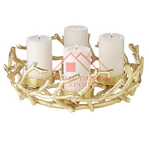 Portavelas de Aluminio Metálico para Decoración de Mesa de Boda, Portavelas Más Vendido para Decoración Navideña, Alta Calidad - Product Image 5