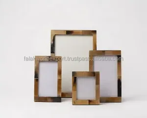 Cadre photo luxueux en corne naturelle fait à la main, cadre photo élégant artisanal pour la décoration de la maison et du bureau - Product Image 6