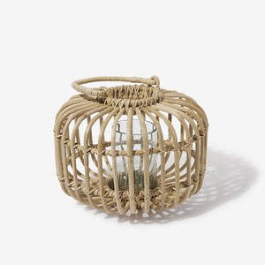 Lanterne marocaine en rotin naturel de haute qualité lanternes décoratives en gros pour la décoration de la maison de mariage de jardin arrière - Product Image 1