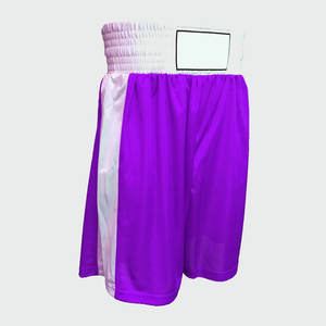 Pantalones cortos de boxeo de precio al por mayor a la venta/pantalones cortos cómodos para entrenamiento profesional de boxeo con embalaje personalizado - Product Image 5