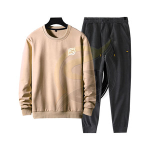 Survêtement unisexe en coton polaire, ensemble de 2 pièces, personnalisé, unisexe, survêtement personnalisé, en coton, Jogging, Sweat-shirt - Product Image 4