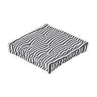Haute qualité Durable polyvalent moderne élégant 100% coton rayé couleur carré siège porte coussins meubles personnalisés