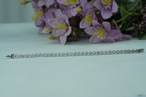 กำไลข้อมือเพชรเลี้ยงในห้องปฏิบัติการ 5.91 กะรัต ทนทาน น้ำหนักเบา สำหรับผู้หญิง ทรงกลมเจียระไนแบบบริลเลียนท์ ได้รับการรับรองจาก IGI ทองชมพู/เงิน MOQ ต่ำ สำหรับธุรกิจ B2B - Product Image 6