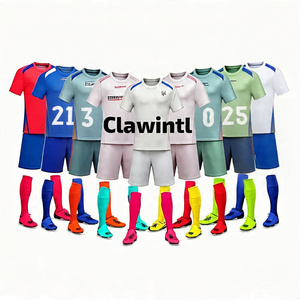 Camiseta de fútbol para hombre, diseño personalizado, equipo deportivo, camisetas de fútbol de entrenamiento, conjunto completo de equipo, uniformes de fútbol para hombres y mujeres con calcetines 2025 - Product Image 3