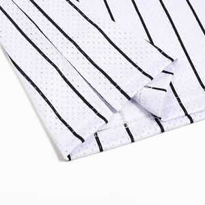 Maillots de basket-ball en tissu polyester à mailles avec motif imprimé à rayures, débardeurs de sport athlétique, vêtements de sport pour l'entraînement, maillots de basket-ball - Product Image 6