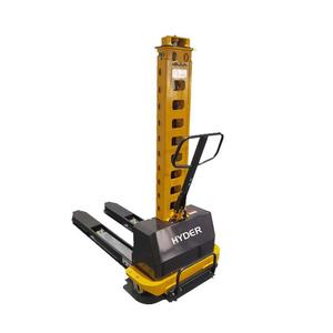 Carretilla elevadora portátil manual de 500kgs, apilador de palés de carga automática de 800mm, 1000mm y 1300mm de altura de elevación - Product Image 2