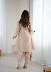 Organza de colección Premium con trabajo manual Kurti y pantalón Compras en línea al precio más bajo Fabricante DE LA India - Product Image 6