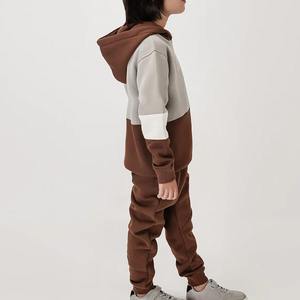 Conjuntos de chándales informales de alta calidad para niños, ropa ligera de invierno cálida de poliéster/algodón para niños y niñas - Product Image 6