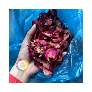 100% ธรรมชาติธรรมชาติกลีบกุหลาบดอกไม้แห้ง - Product Image 5