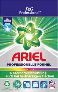 Detergente de color en polvo profesional Ariel, 140 lavados, 9,1 kg - Product Image 5
