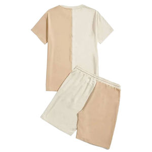 Diseño de moda personalizado verano chándal pantalones cortos conjunto de los hombres conjunto corto de los hombres conjuntos cortos chándales ropa de los hombres gimnasio Fitness Wear - Product Image 5