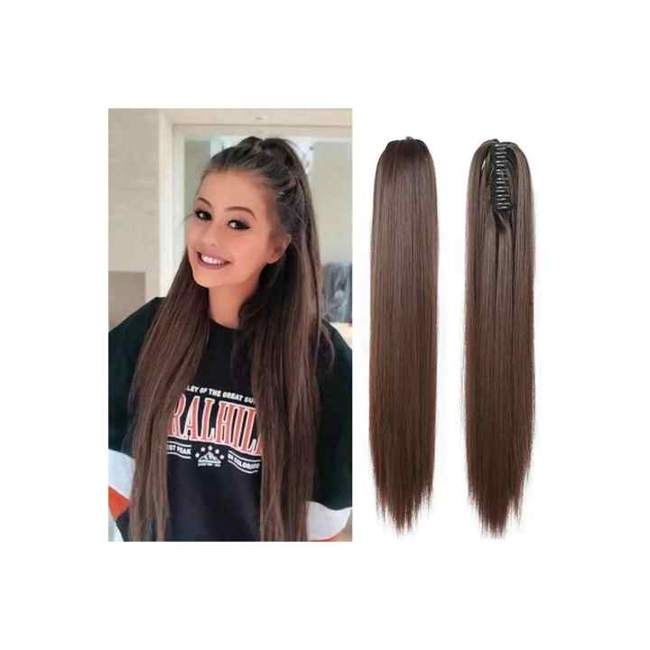 Coffee Tone Ponytail