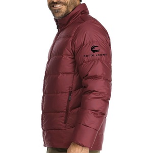 Chaqueta acolchada de invierno cálida a la moda con capucha cálida personalizada para hombre ligera OEM ODM moda Premium 2025 ropa de calle alta - Product Image 2