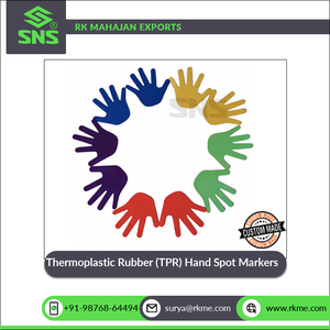 ป้ายชื่อแบบกําหนดเองคุณภาพระดับพรีเมียม เครื่องหมายจุดยางเทอร์โมพลาสติกรูปมือไม่ลื่นไถล (TPR) แบบกําหนดเองในราคาโรงงาน - Product Image 3