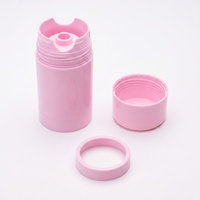 Contenant de bâton de déodorant rose à moule partagé pour fabricant en gros, emballage biodégradable rechargeable en tube de baume torsadé